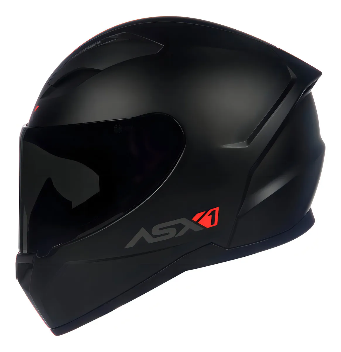 Capacete ASX City Solid fosco preto tamanho 56
